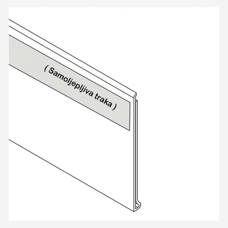 Samoljepljiva traka za cijene 52x1000 mm Cijena Akcija